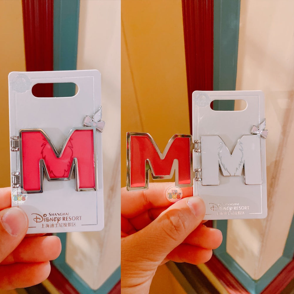 SHDL - Disney Character English Alphabet ‘M’ Marie Pin