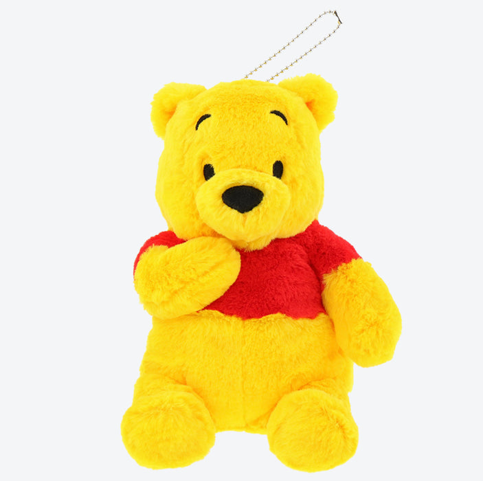 TDR - Winnie the Pooh Plushy Shaped Posey Pencil Case & Keychain (Release Date: Mar 7)