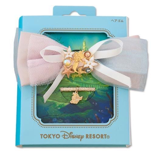 On-Hand!!! TDR - Story Book x Accessories Collection - The Little Mermaid Hair Tie Set