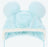 TDR - Dreamy Pastel Baby Blue Mickey Mouse Fan Cap with Pom Pom For Adults (Release Date: Dec 4, 2025)