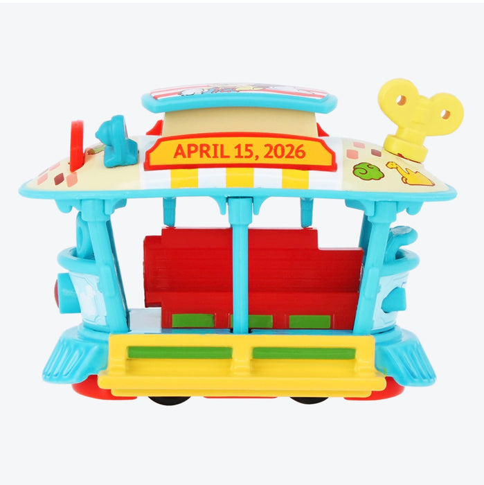 TDR - 2026 Tokyo Disneyland 43rd Anniversary Collection x Mickey Mouse Tomica Jolly Trolley-themed Toy Car (Release Date: Apr 15, 2026)