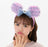 TDR - Minnie Mouse Ruffle ‘Pink & Geey’ Ears Headband (Release Date: Apr 17, 2025)