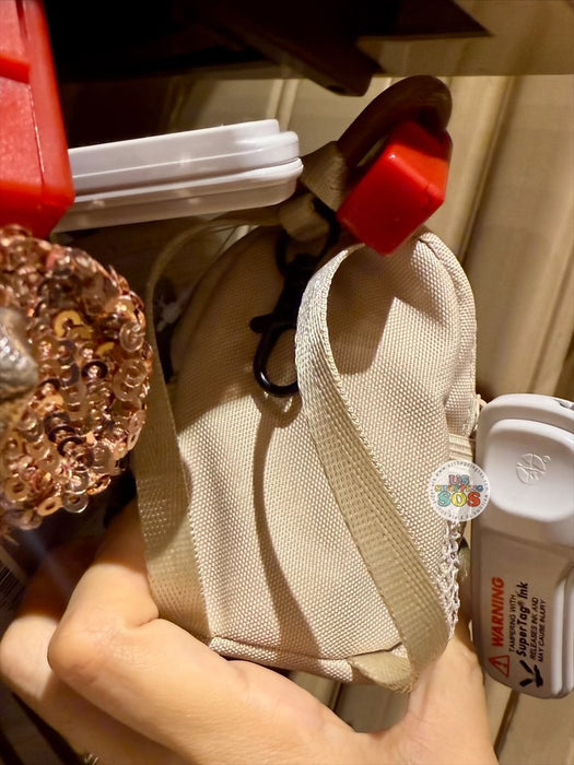 DLR/WDW - Park Logo “D” Oat Mini Backpack Bag Charm