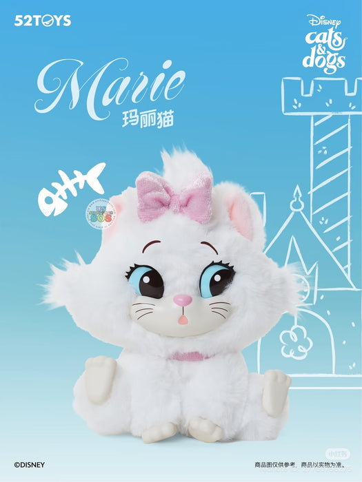 China Exclusive 52 Toys - 2026 Disney Cats & Dogs Vinyl Plush Keychain Blind Box (Release Date: Aug 20, 2026)