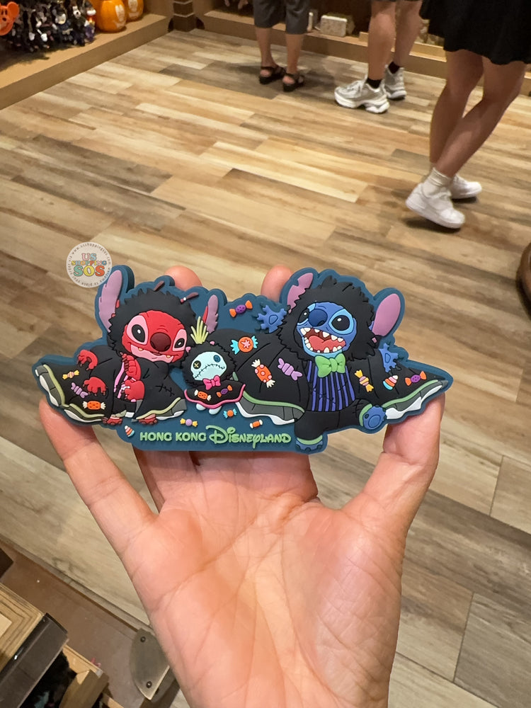 HKDL - 2026 Disney Halloween -Leroy & Stitch Trick-or-Treat Collection x "Glow in the Dark" Magnet