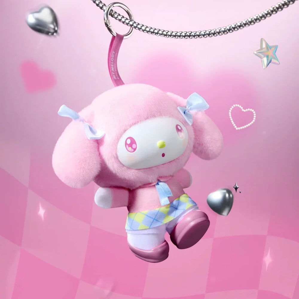 MINISO China - My Melody ‘Moving Scene’ Vinyl Plush Keychain