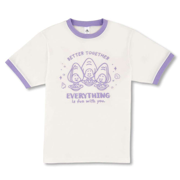 JDS - 2026 Baby Oyster Collection x Young Oyster Ringer White Short Sleeve T-Shirt for Adults (Release Date: Jun 23, 2026)