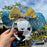 WDW - Walt Disney World Marquee Sky Blue Sequin Ear Headband