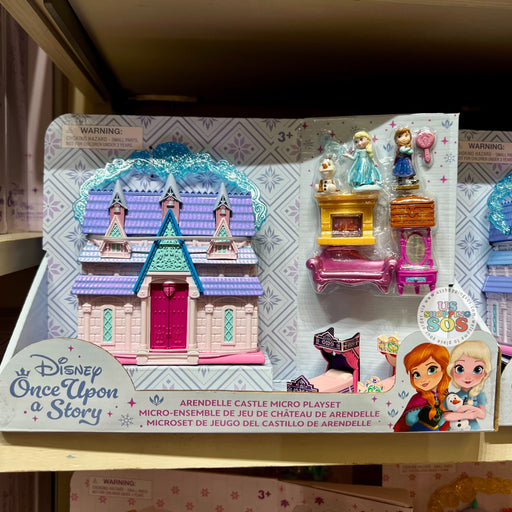 DLR/WDW - Disney Once Upon a Story - Elsa & Anna Arendelle Castle Micro Playset