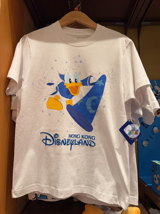 HKDL - Mickey’s PhilharMagic Donald Duck Sorcerer T Shirt for Adults