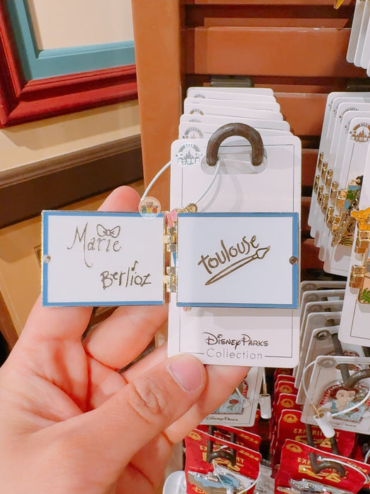 SHDL - Berlioz, Marie, and Toulouse Signatures ‘Flip Open’ Pin Badge