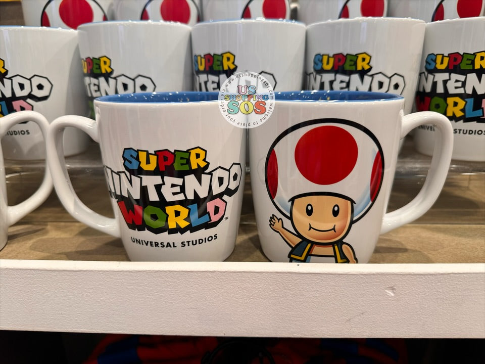 Universal Studios - Super Nintendo World - Toad Big Face Ceramic Mug