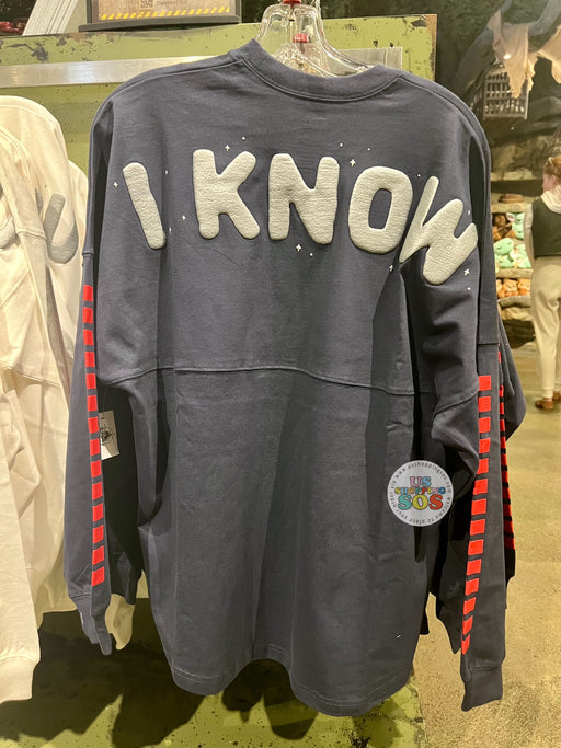 DLR/WDW - Star Wars - Spirit Jersey Princess Leia & Han Solo “I Know” Navy Pullover (Adult)