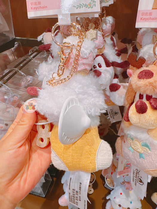 SHDL - 2025 Mickey & Friends Christmas Waltz Dance Collection x Goofy ‘Christmas Stocking’ Plush Keychain