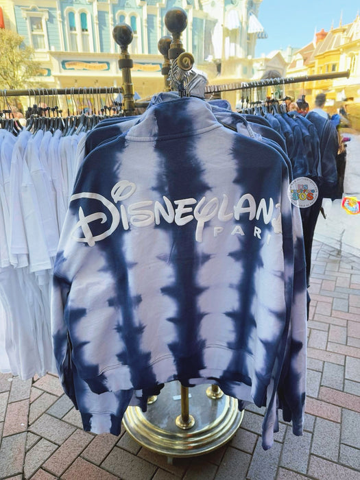 DLP - Mickey Mouse Disneyland Paris Tie-Dye Style Quarter Zip for Adults