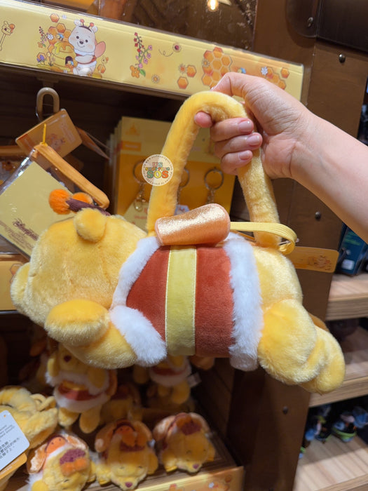 HKDL - 2026 Winnie the Pooh Hunny Quest Collection x Plush Shaped Crossbody Bag