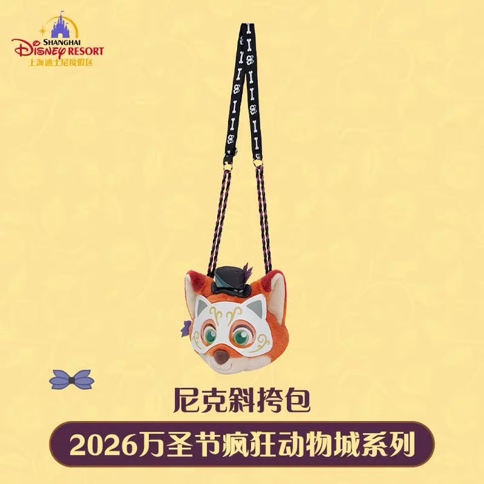 SHDL - 2026 Halloween Zootopia Collection x Nick Wilde Mini Shoulder Bag (Release Date: Oct 4, 2026)