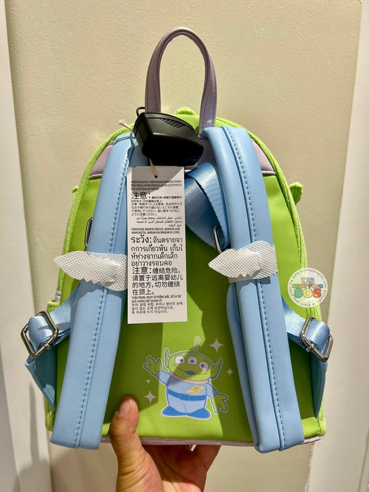 alien mini backpack Toy Story Exclusive Sequin Cosplay | Officially Licensed | Plastic/Vegan Leather Order now and embark on a fashion journey thats truly out of this world! Toy Story Alien Licensed Mini