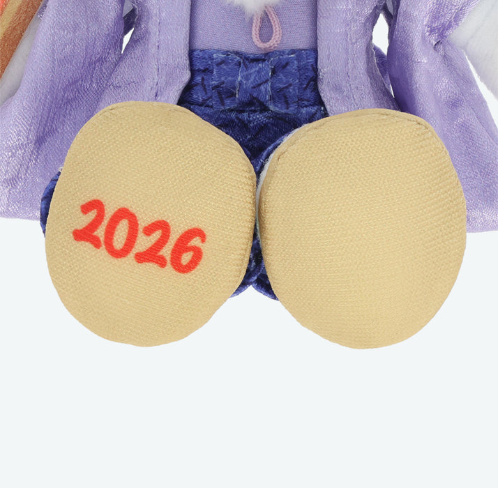 TDR - 2026 Happy New Year Mickey & Friends Collection x Mickey Mouse Plush Keychain (Release Date: Dec 1, 2025)