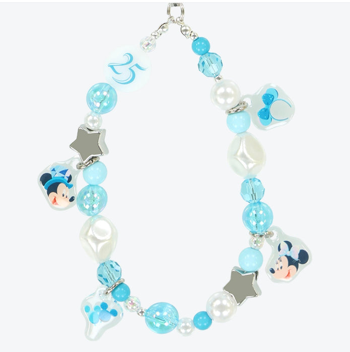 TDR - Tokyo DisneySea 25th Anniversary "Sparkling Jubilee" x Mickey & Minnie Phone Strap (Release Date: Apr 8, 2026)