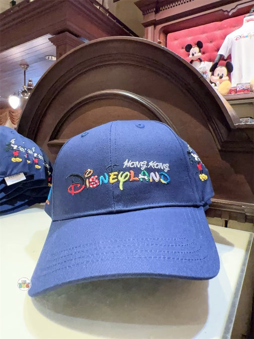 HKDL - Mickey & Friends "Hong Kong Disneyland" Embroidery Wordings Hat for Adults