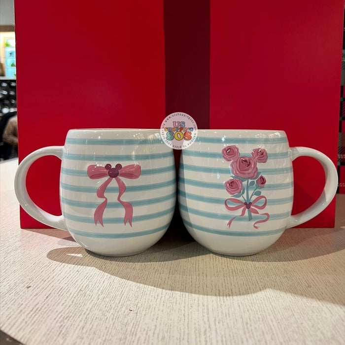 DLR/WDW - Minnie Rose & Bow Ceramic Mug