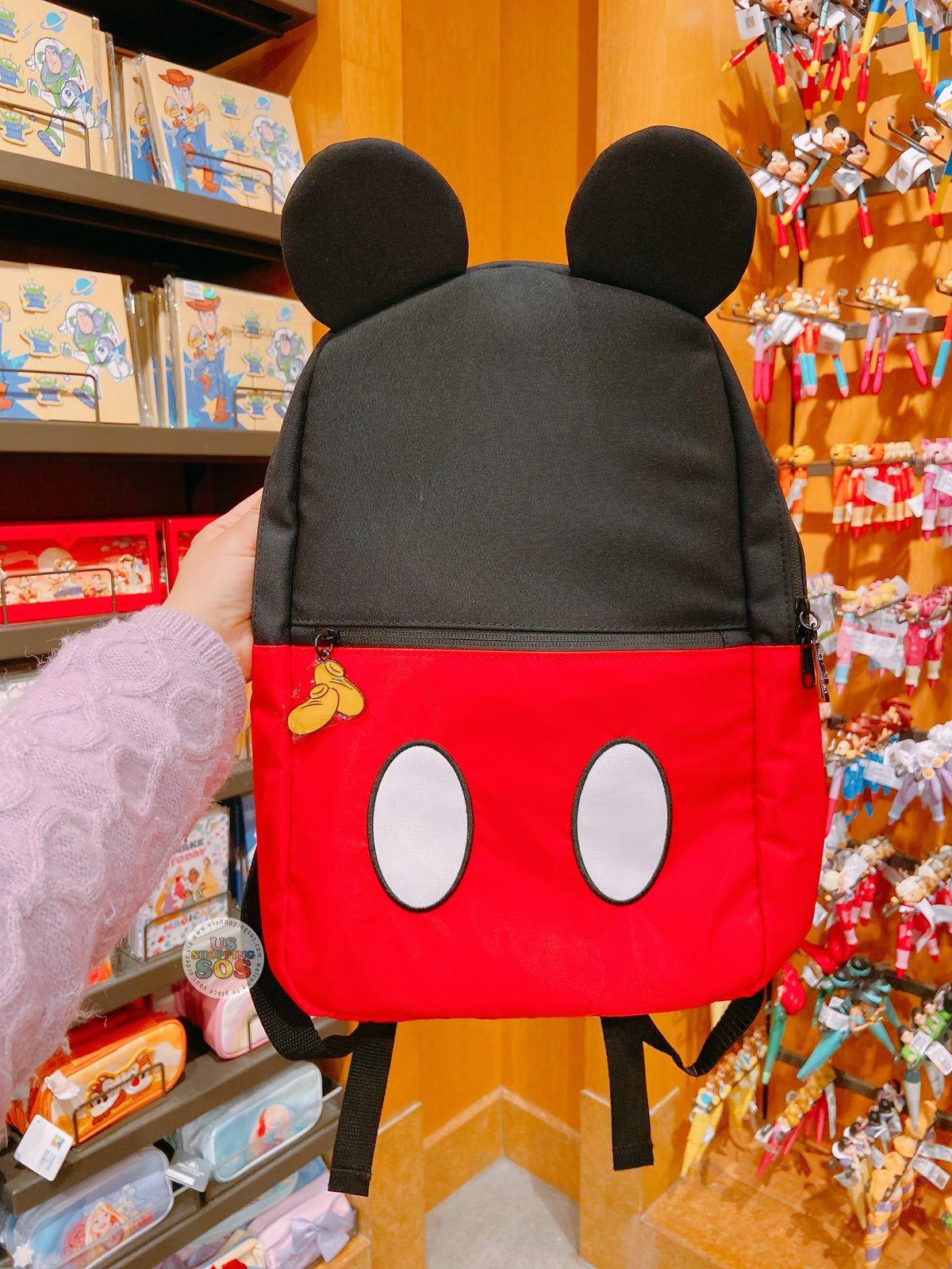 Disney Parks Mickey Mouse Plush Backpack PHOTOS: New Mickey and Minnie Mouse Park Costume Plush  main image 3