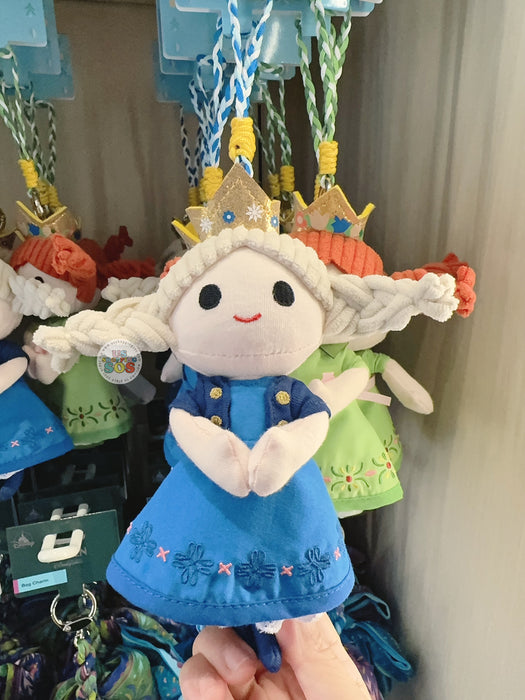 HKDL - World of Frozen 2025 Summer Collection x Elsa & Anna Plush Keychains Set (with Magnets on hands)