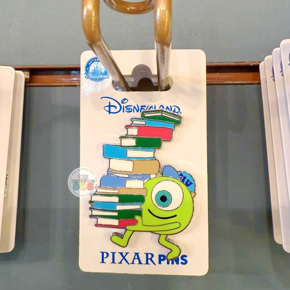 DLP - Mike Wazowski 'Back to School' Pin Badge — USShoppingSOS