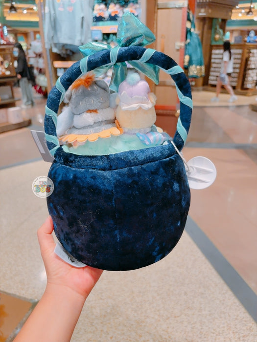 SHDL - 2025 Winnie the Pooh & Friends Halloween Collection x Winnie the Pooh & Eeyore "Light Up" Plushy Basket (Release Date: Sept 15, 2025)