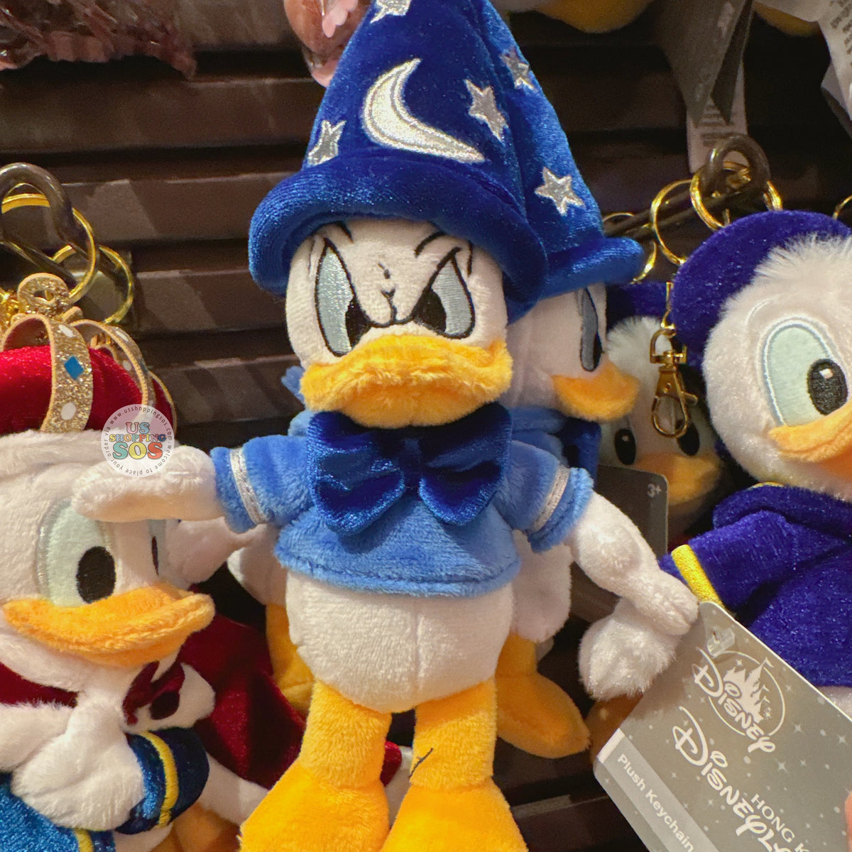 HKDL - Mickey's PhilharMagic Donald Duck Sorcerer Plush keychain