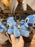 HKDL - Laying Stitch "Kuttari" Plush Keychain