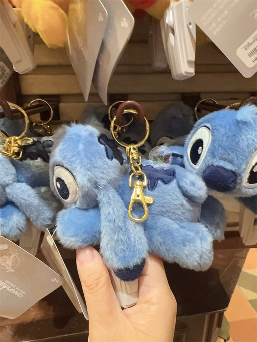 HKDL - Laying Stitch "Kuttari" Plush Keychain