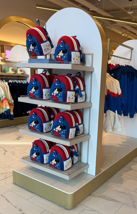 DLP - Paris Disneyland Exclusive Mickey Mouse Sorcerer Loungefly Backpack
