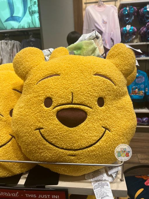 DLR - Winnie the Pooh Face Icon Cushion Pillow