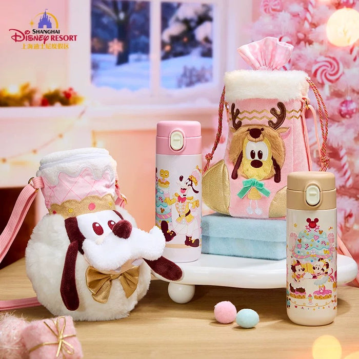 SHDL - 2025 Mickey & Friends Christmas Waltz Dance Collection x Goody Stainless Steel Bottle & Storage Bag Set