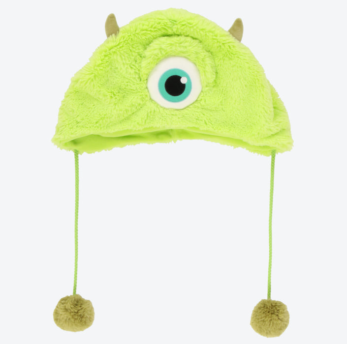 TDR - Mike Wazowski Fluffy Beanie Hat with Pom Pom (Release Date: Sept 26. 2024)
