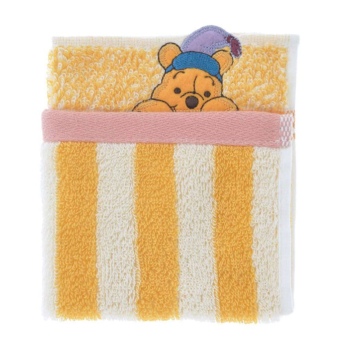 JDS - Winnie the Pooh ‘Sleep’ Striped Mini Towel