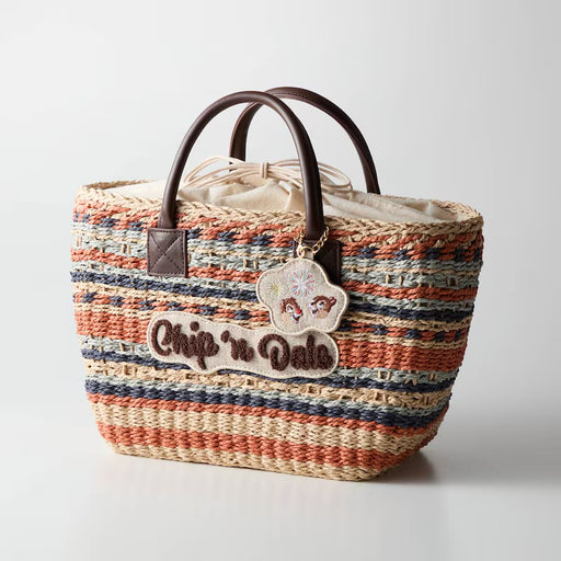 JP x BM - Chip & Dale "Appliqué embroidered" Ratten Basket Bag