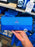 DLR/WDW - Logo Mania 2026 Last Day of Trip Blues - Cobalt Blue Park Logo Pen Case