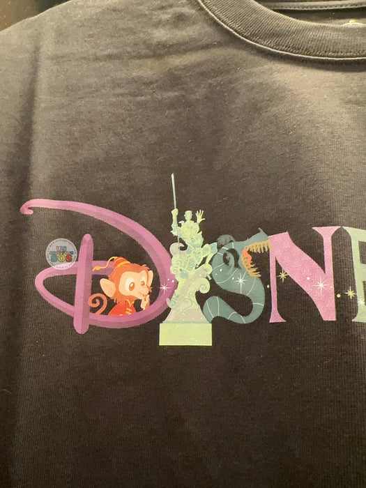 HKDL - Mystic Manor Albert the Monkey & Hong Kong Disneyland Wordings T Shirt for Adults