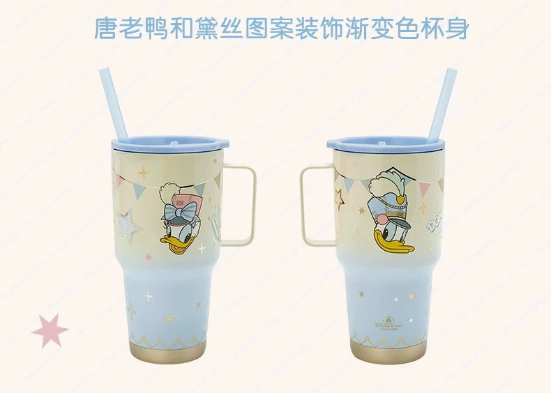 SHDL - Donald Duck Happy Birthday 2025 Collection x Donald & Daisy Duck Stainless Steel Cold Cup Tumbler