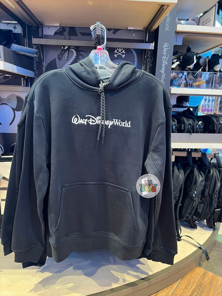 WDW Exclusive - Logo Mania 2026 Parks After Dark - Black Walt Disney World Hoodie Pullover (Adult)