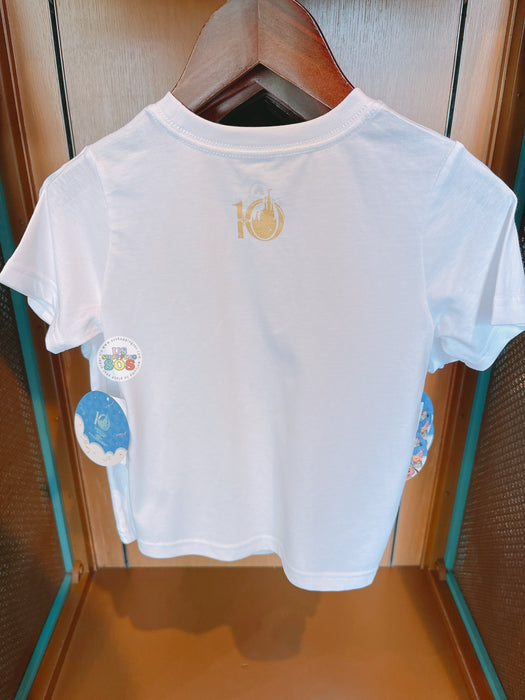 SHDL - 2026 10th Birthday Celebration Cute Collection x Disney Characters T Shirt for Kids