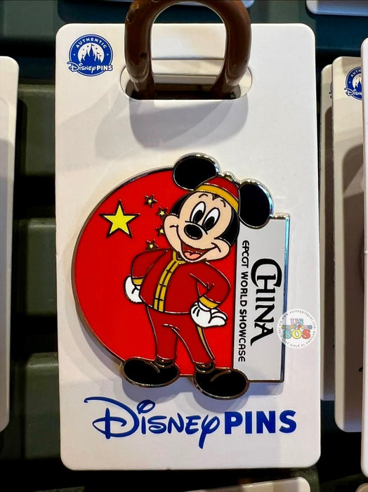 WDW - Epcot World Showcase 2026 - Mickey China Pin