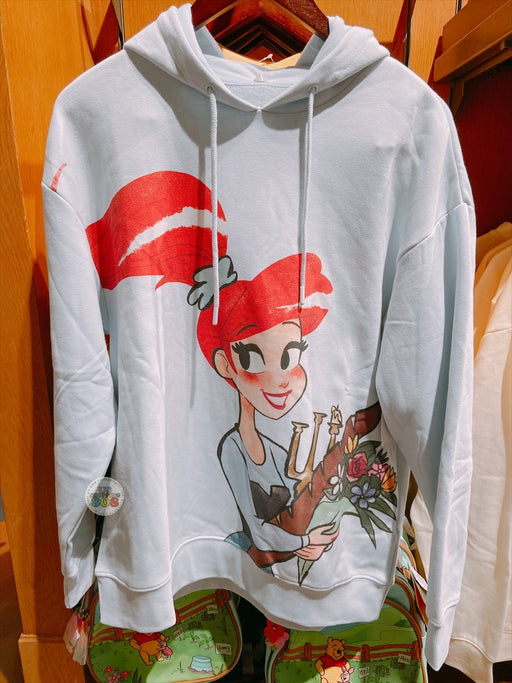 SHDL - Disney Princess Ariel Hoodie Pullover for Adults