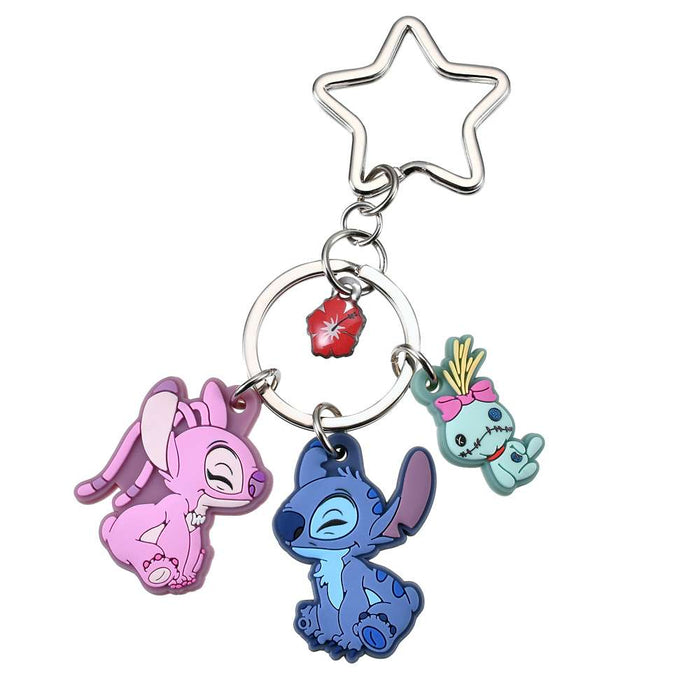 JDS - Key chain Fes x Stitch, Angel, Scrump ‘Jara Jala’ Keychain