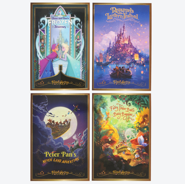 TDR - Fantasy Springs Collection x Post Cards Set (Release Date: Apr 8)