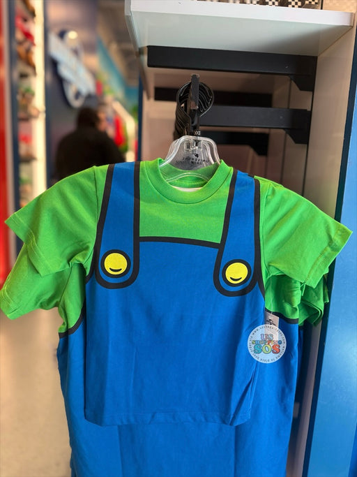 Universal Studios - Super Nintendo World - Luigi Costume Tee (Youth)