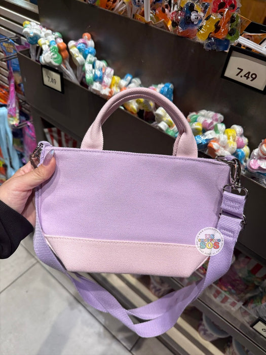 DLR/WDW - Lilo & Stitch - Stitch & Angel Lavender Pink Crossbody Bag